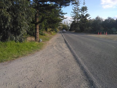 Shared path works l Stop-go traffic management in place on Molesworth Drive